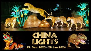 China Lights im Kölner Zoo 2023  Clip by kirmesmarkus [upl. by Dey]