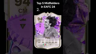 Top 5 Midfielders in EAFC 24 eafc eafc24 fifa [upl. by Lizabeth]