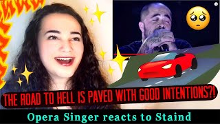 FIRST TIME hearing Staind  Something To Remind You Live  Opera Singer Reacts [upl. by Mehala]