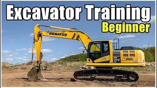 Excavator Training amp Operation Beginner 2020  Heavy Equipment Operator Training [upl. by Leribag604]