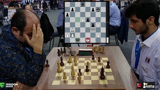 Its not so easy to kill Vidits king  Rauf Mamedov vs Vidit Gujrathi  World Rapid 2022 [upl. by Aria]