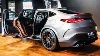 2024 Mercedes AMG GLC 63 S Coupe  Interior and Exterior Walkaround [upl. by Leinadnhoj]