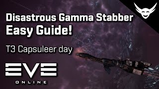 EVE Online  POWERFUL Stabber fit T3 Disastrous gamma [upl. by Callie]