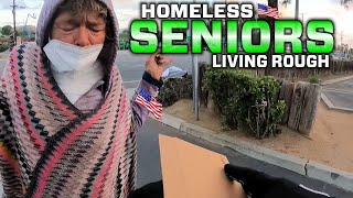 Helping lots Homeless people  Warning Sad  Acts of Kindness [upl. by Stearne]