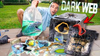 Ordering ABANDONED Fish SAFE Off the DARK WEB Finally Opened It [upl. by Nero]