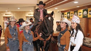 Horse in a Hotel  a 70 year Grey Cup tradition [upl. by Nnylaj]