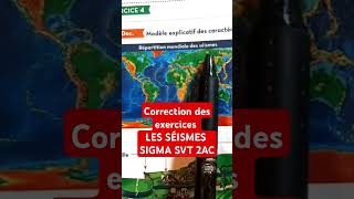 Correction des exercices sigma SVT 2AC page 20 et22 [upl. by Gwyn148]