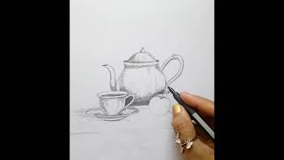 Easy still life drawingpencil still life drawing [upl. by Metts]