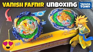 vanish fafnir beyblade unboxing and review  pocket toon [upl. by Arutak]