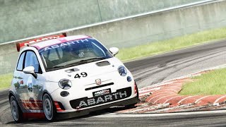 Assetto Corsa Abarth 500 Assetto Corse Magione Hotlap  Setup [upl. by Aniara620]