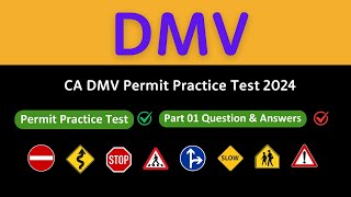 CA DMV Permit Practice Test 2024  20 Hardest Questions EXPOSED [upl. by Riccio865]