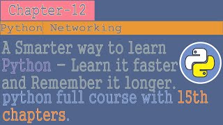 python tutorial for beginners to advanced Chapter  12 python networking [upl. by Rukna]