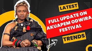 Akuapem Odwira festival 2024  Full update [upl. by Gobert]