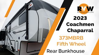 2023 Chaparral 373MBRB Fifth Wheel WalkThrough [upl. by Lillie671]