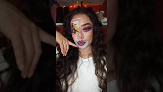 Payasita glam 💄🫦🎃halloween makeup makeupartist makeuptutorial payaso [upl. by Agace]