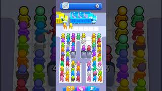 Bus Jam Game Level  297 Without Boosters  Bus Jam Game  entertainment puzzle games [upl. by Ecal]