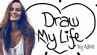 Draw My Life  Adina Rivers  MyTinySecrets [upl. by Esinrahs320]