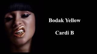 Bodak Yellow  Cardi B Lyrics ve Türkçe Çeviri [upl. by Standley880]