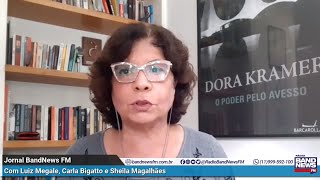 Dora Kramer sobre Bolsonaro barrado em jogo quotEle sabia que não poderia entrar Faz parte do showquot [upl. by Yllus]