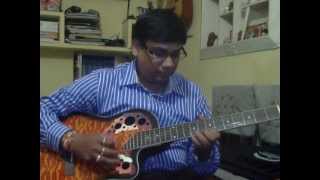 Mere Samnewali Khidki mein on Guitar [upl. by Aigneis]