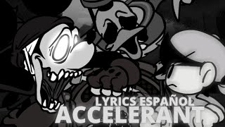 ACCELERANT LYRICS ESPAÑOL  Wednesday infidelity [upl. by Corina]