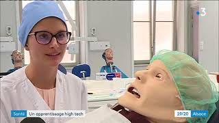 La faculté de chirurgie dentaire de Strasbourg séquipe dun mannequin numérique [upl. by Runck]