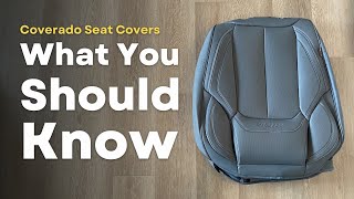 Coverado Seat Covers Review Amazon Car Seat Cover Review [upl. by Akahc]