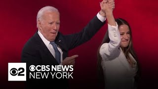 President Joe Biden closes out raucous first night of DNC [upl. by Gipps]