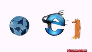 IE Vs Firefox Funny Animation [upl. by Rebane338]