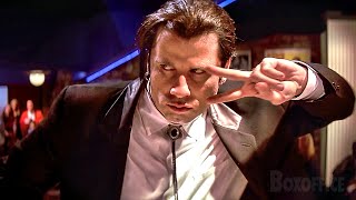 Pulp Fiction Legendary Dance Scene John Travolta  Uma Thurman [upl. by Drobman]