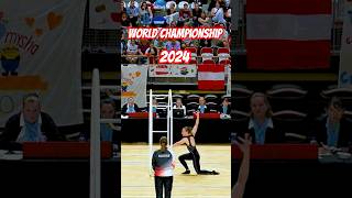 World Championships 2024 in Gymwheel Woman Straight Line Finals Cheyenne Rechsteiner [upl. by Weinrich]