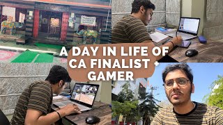 A Day In Life Of CA Student  Articleship  Gamer  VLOG 1 [upl. by Aip]