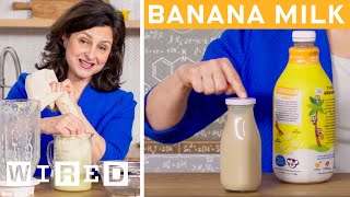 Food Scientist Breaks Down Every PlantBased Milk  WIRED [upl. by Ssilb]