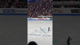 Ilia Malinin quad axel figureskate worldfigureskatingchampionships [upl. by Fee]