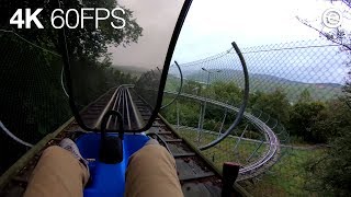 Triolago Alpine Coaster 4K 60FPS OnRide POV NO COPYRIGHT [upl. by Diskin]