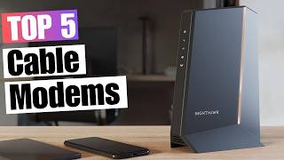 5 Best Cable Modems 2024  Which One Should You Trust [upl. by Ellehc]