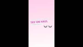 Lily Lashes Half Lash Try on [upl. by Erlinna]