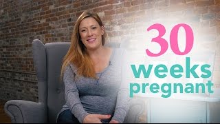 30 Weeks Pregnant  Ovia Pregnancy [upl. by Adav]