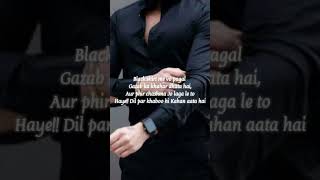 Black shirtshortvideo 2lines love quotes shayaristatus shayari shorts poetryblackshirt [upl. by Nalyt]