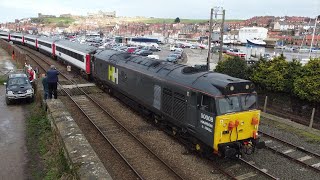 Branch Line Society Class 50 No 50008 and Class 37 No 37403  Derby to Whitby [upl. by Rockafellow145]