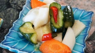 How to Make Cantonese Style Pickled Vegetables 廣式泡菜 [upl. by Huxley]