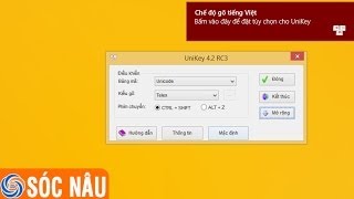 Download Unikey mới nhất dành cho Windows 81 [upl. by Tsirc]