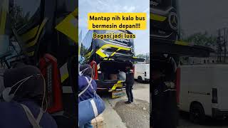 Kelebihan bus bermesin depan selain harga ekonomis trending viralvideo shorts [upl. by Masha]