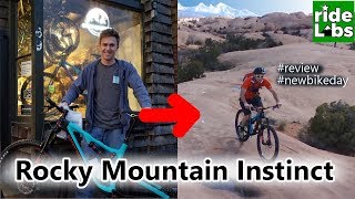 Rocky Mountain Instinct Review 2018  New Bike Day [upl. by Stephanie894]