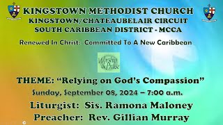 Kingstown Methodist Church  Sunday Morning Worship Service September 08 2024 at 700 AM [upl. by Kola]