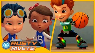 Frankie’s Super Shoes  Rusty Rivets  Cartoons for Kids [upl. by Ammann848]