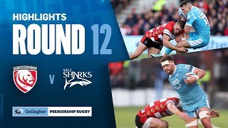 Gloucester v Sale  HIGHLIGHTS  LastMinute Penalty Secures Win  Gallagher Premiership 202324 [upl. by Haran317]