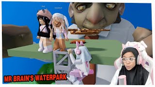 MR BRAINS WATERPARK OBBY Roblox Indonesia [upl. by Aserahs]