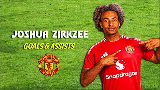 Joshua Zirkzee  All 19 Goals amp Assists 20232024 [upl. by Anitnerolf]