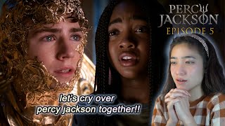 Percy Jackson Storytelling and Generational Trauma episode 5 reaction [upl. by Irrahs]